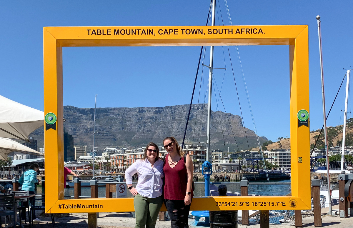 South Africa - table mountain sign