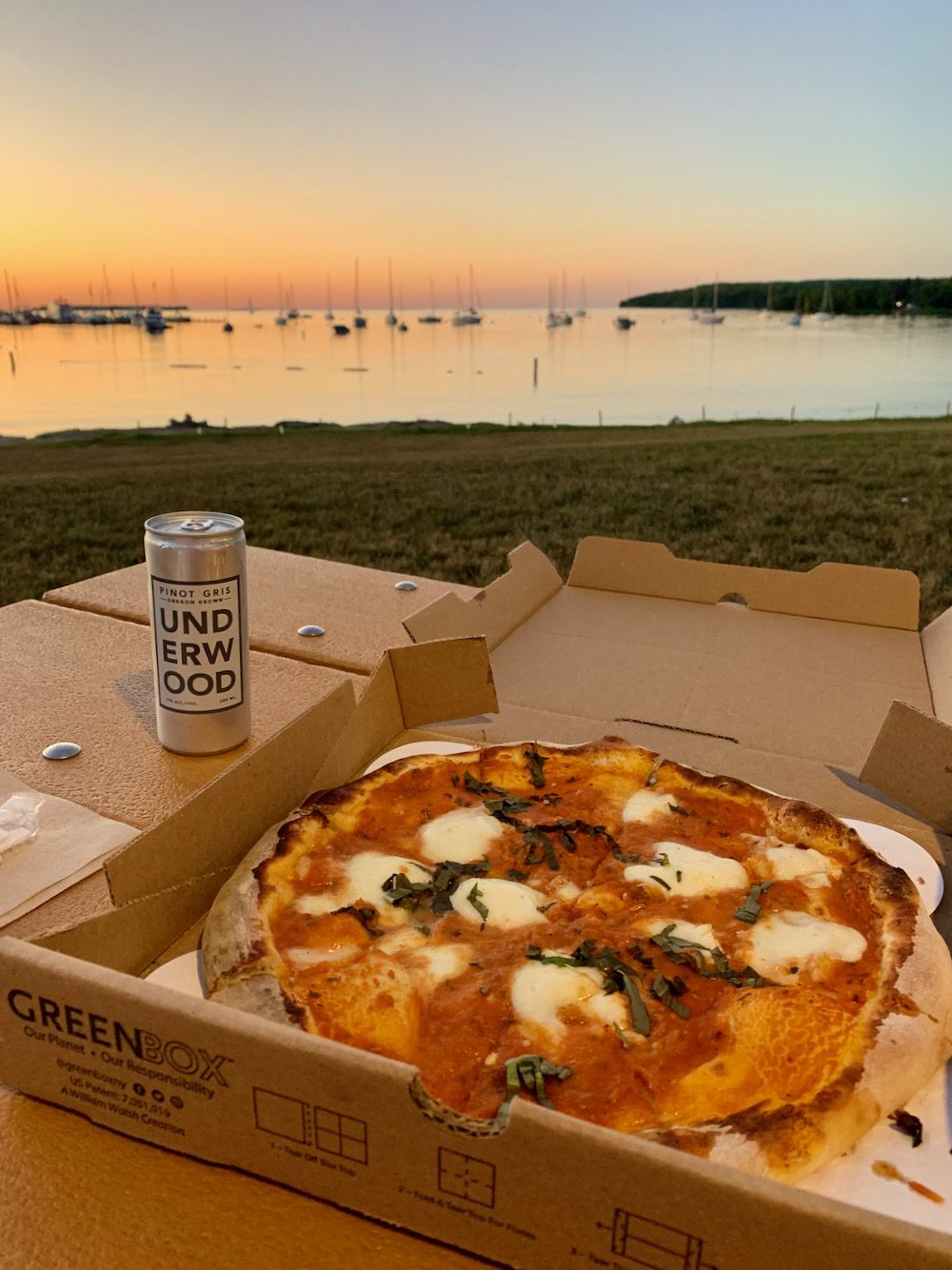 Wild Tomato Pizza Picnic at Sunset