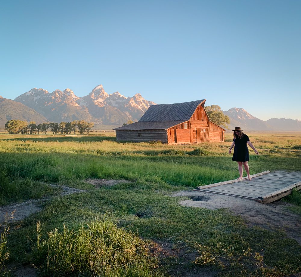 Sunset at Mormon Row