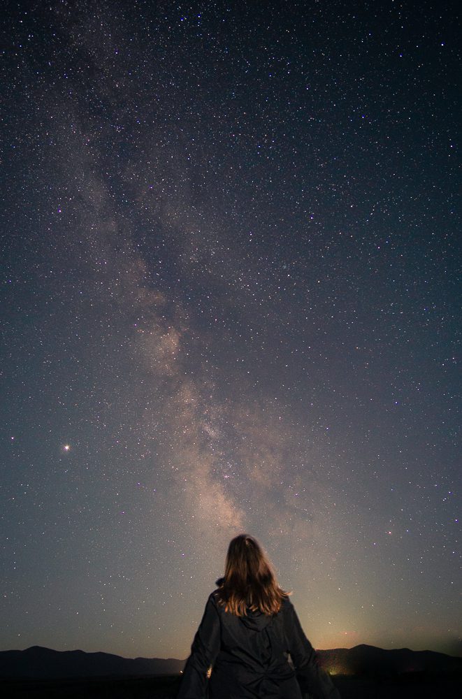 Milky Way over Grand Teton National Park