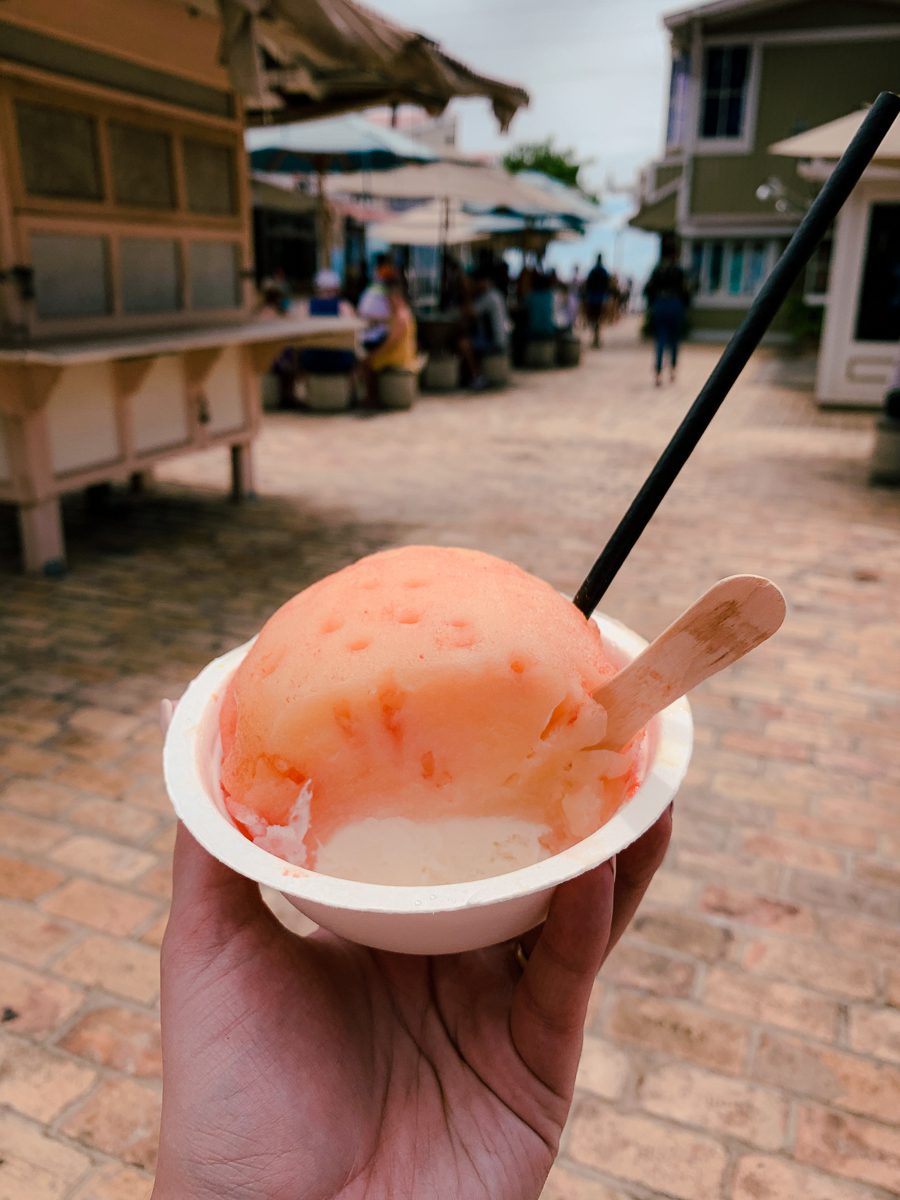 Bowl of Ululani's shave ice