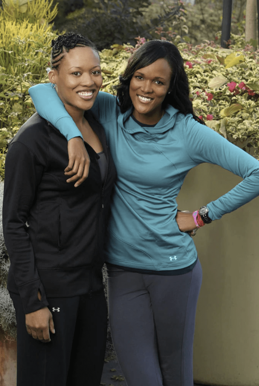 Kisha and Jen from the Amazing Race