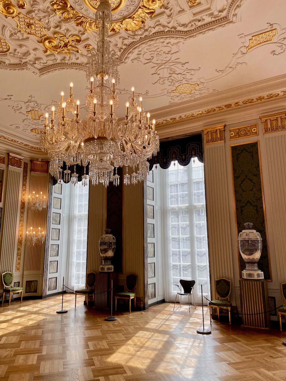 Christiansborg Palace reception room