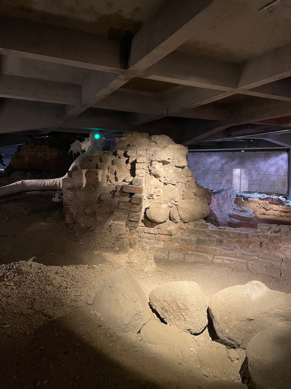 Ruins under Christiansborg Palace