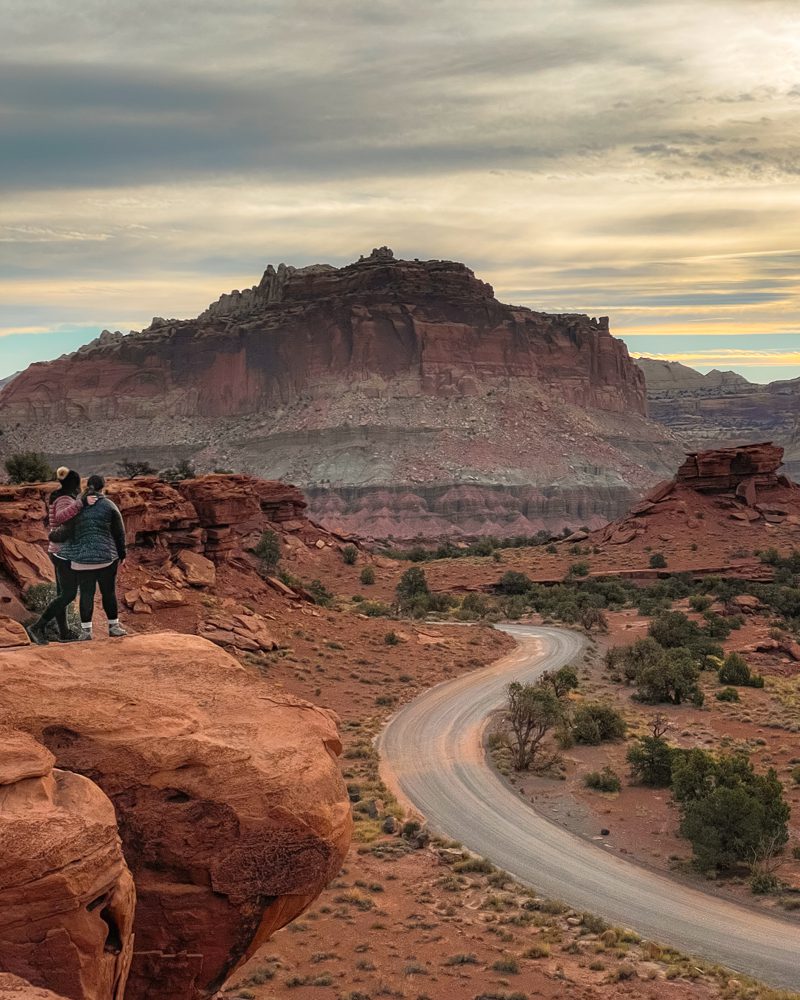 Road in Capitol Reef National Park